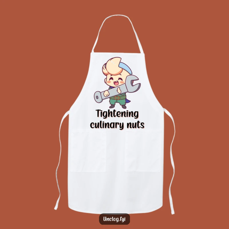 Funny Mechanic Apron: Happy Bolt Tightener, DIY Protection, Great Hobby Gift!