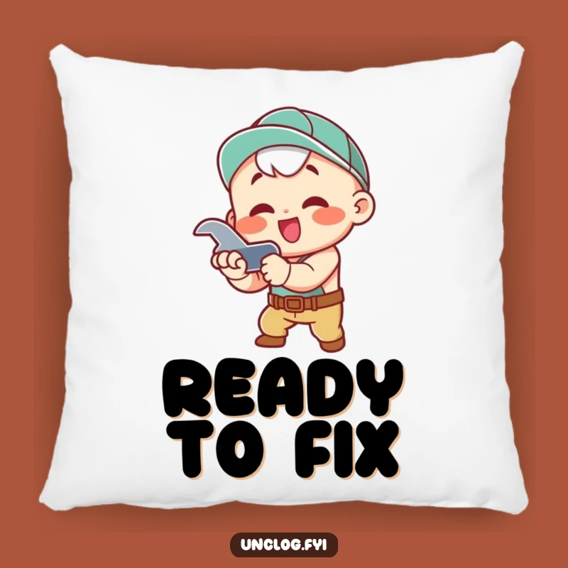 Funny Pillow - Kawaii Character Tightening Pipe: Comfy & Cute Decor Gift