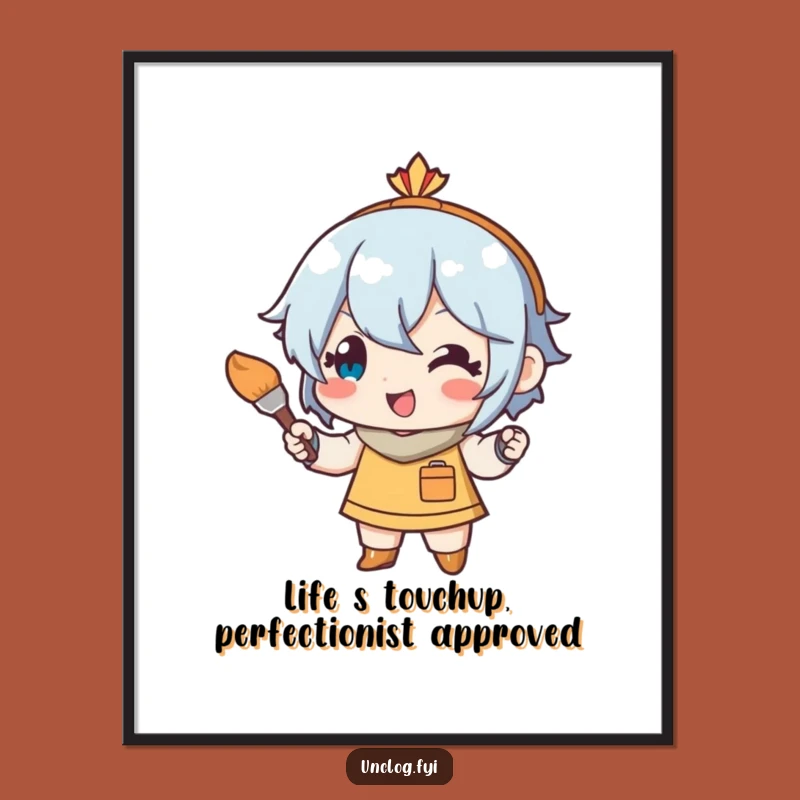 Funny Free Printable Wall Art: Painter Character DIY Home Decor Downloadable