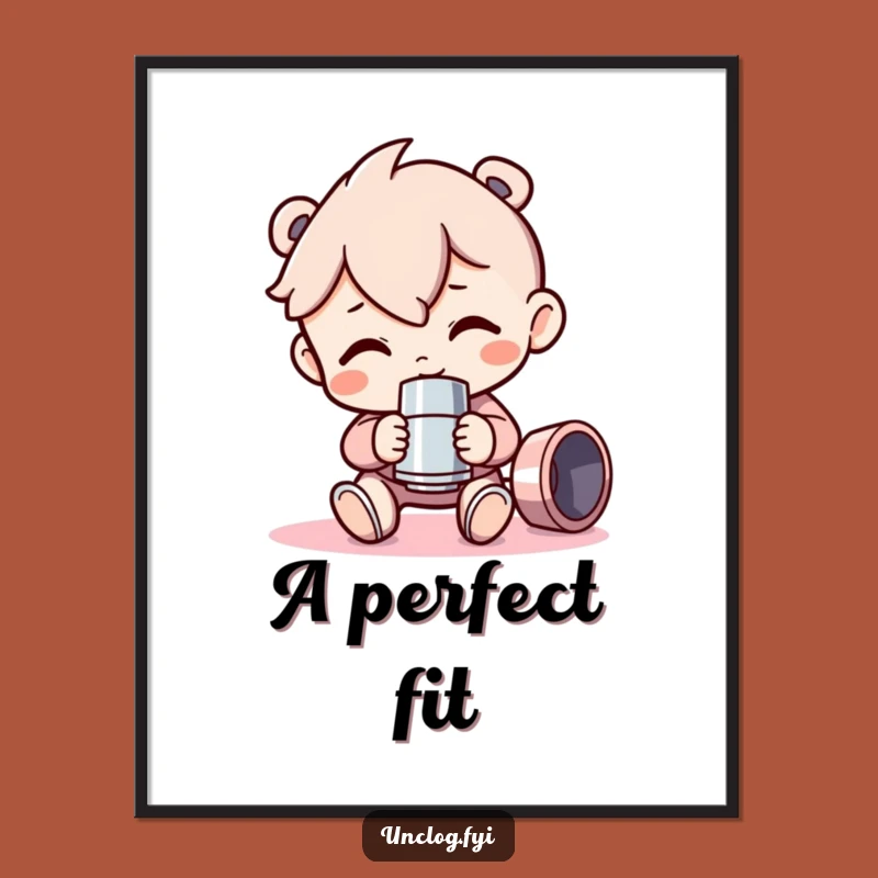 Funny Free Printable Wall Art: Pipe Fitting Enthusiast - Quirky Downloadable Decor