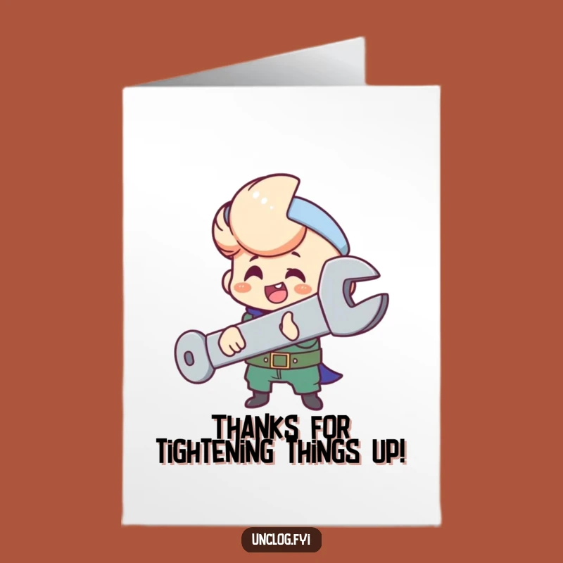 Free Printable Thank You Card: Tightening Things Up with Gratitude