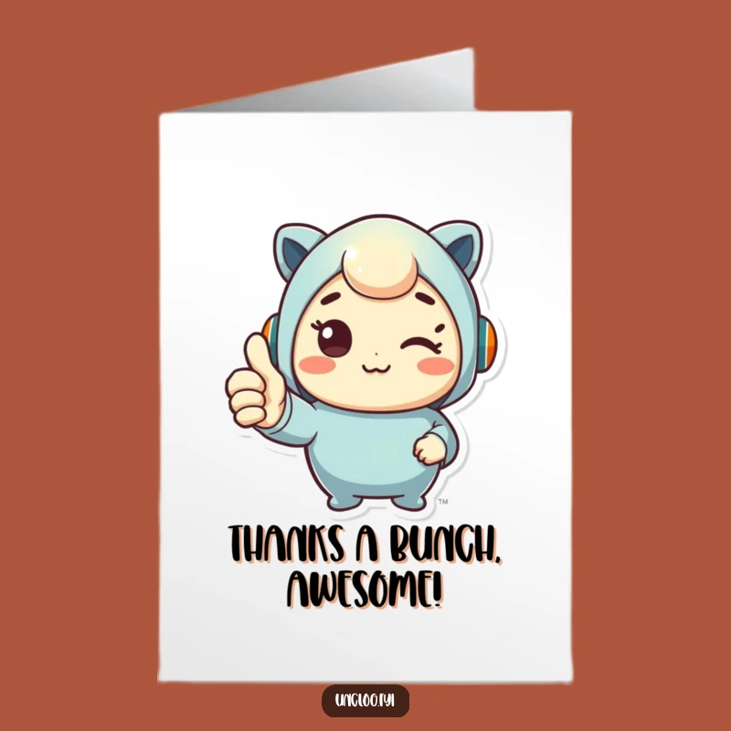 Free Printable Funny Thank You Card: Thumbs Up Fix - Downloadable Gift