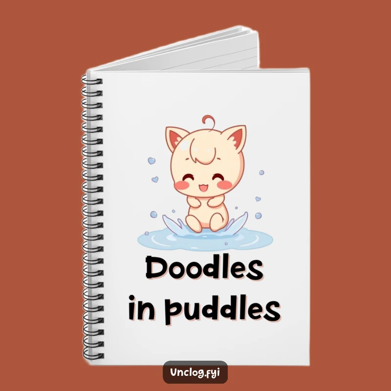 Funny Puddle Player Notebook: Jot Down Ideas with Playful Flair